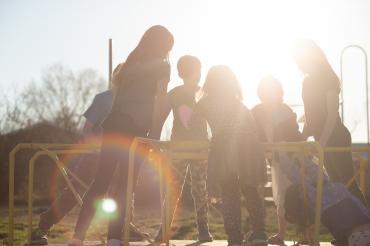 Children playing